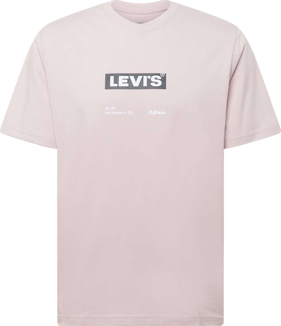 LEVI'S Tričko pastelová fialová / šedý melír